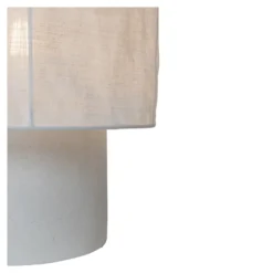 Lucide Tissaja 30 Bordslampa E27 Linne/Betong