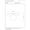 Lucide Tricia Taklampa E27