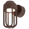 Lucide Wells Vägglampa LED Rost