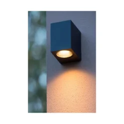 Lucide Zaro Cube Vägglampa Enkel GU10