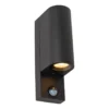 Lucide Zaro Round Vägglampa Dubbel Sensor GU10