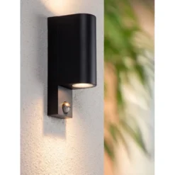Lucide Zaro Round Vägglampa Dubbel Sensor GU10