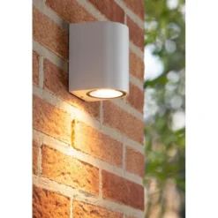 Lucide Zaro Round Vägglampa Enkel GU10