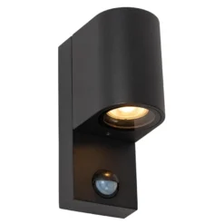 Lucide Zaro Round Vägglampa Enkel Sensor GU10
