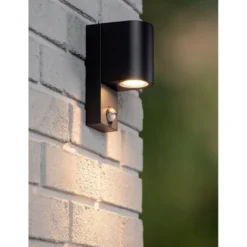 Lucide Zaro Round Vägglampa Enkel Sensor GU10