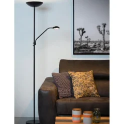 Lucide Zenith Golvlampa med läslampa LED