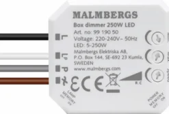 Malmbergs dosdimmer utan nolla 5-250W LED