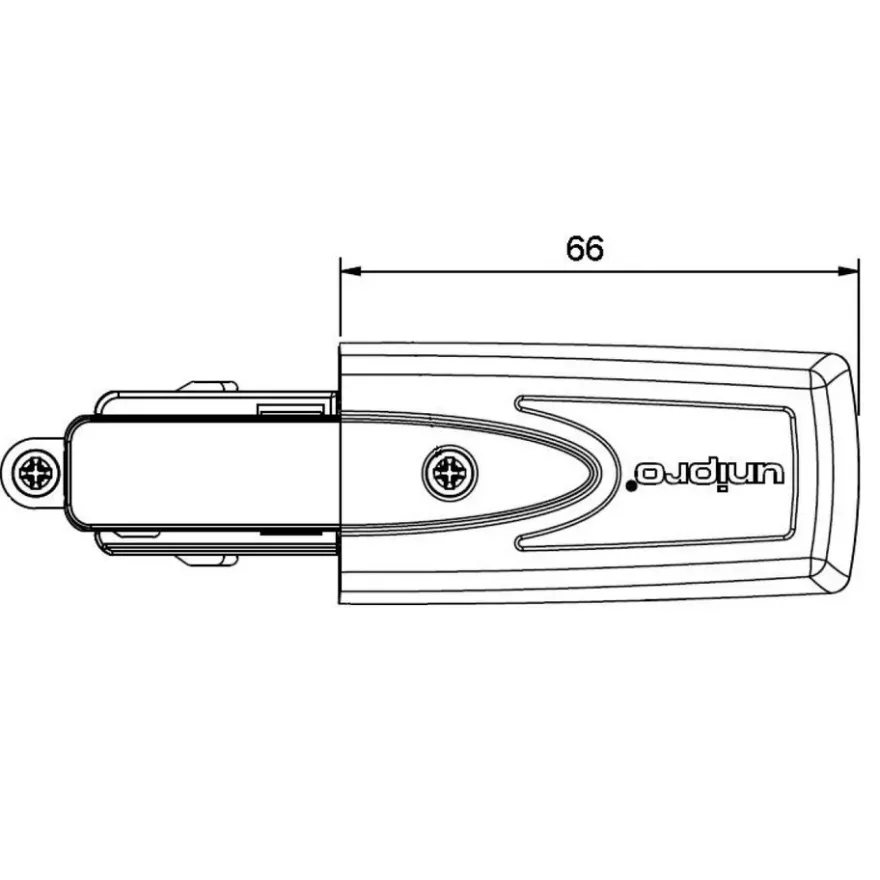 Meka UniPro Anslutning B CU3BW Vit