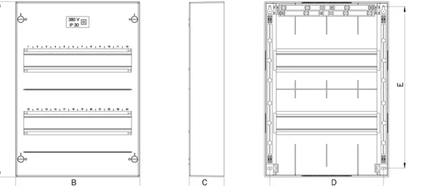 Mini Normkapsling IP40