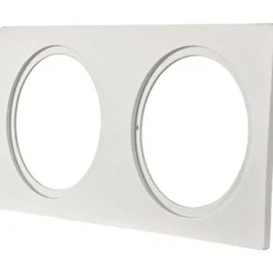 Namron Alfa Downlightram Fyrkant Dubbel