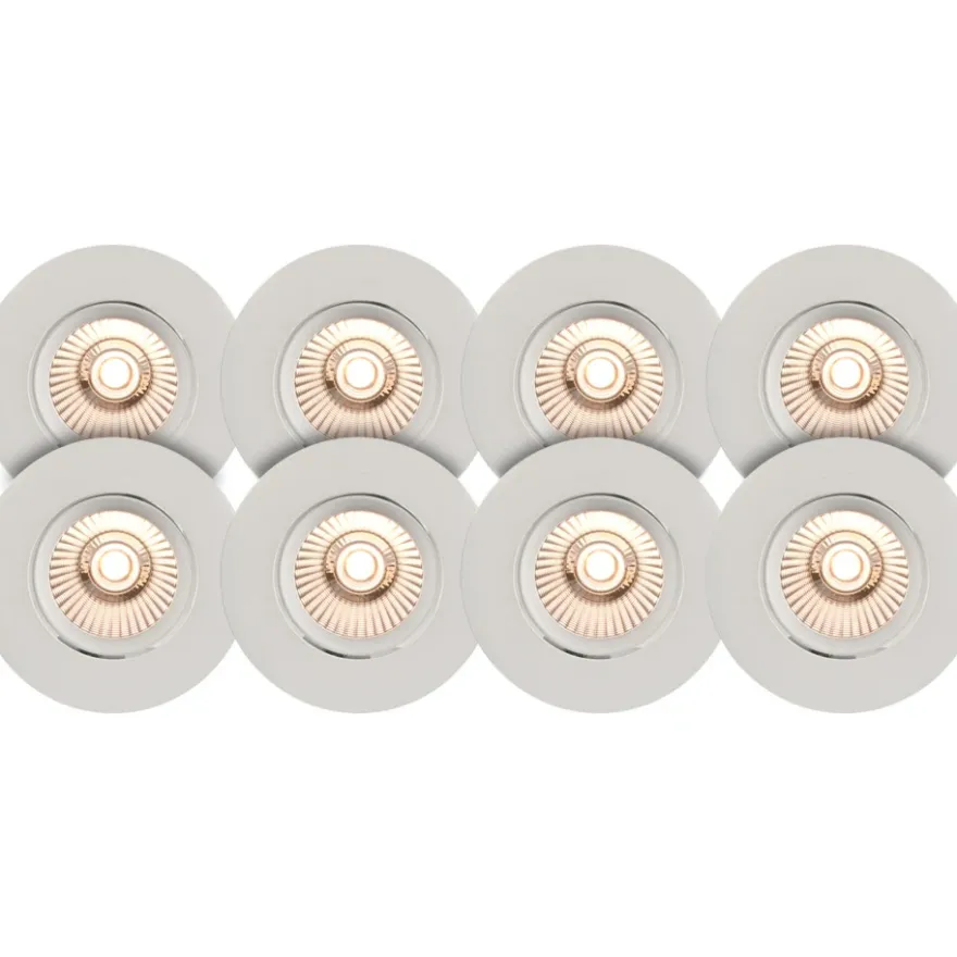 Namron Alfa Eco Tune Downlight 8-pack