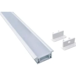 Namron Aluminiumprofil 2811 Infälld 2m
