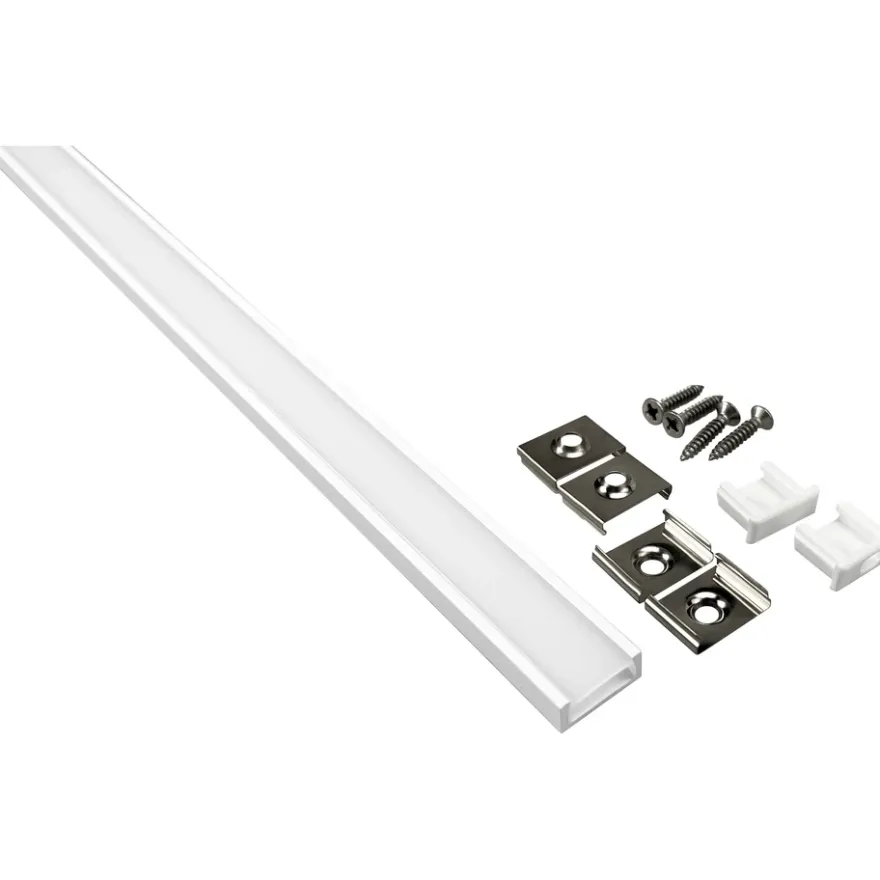 Namron Aluminiumprofil 1506 Utanpåliggande 2m