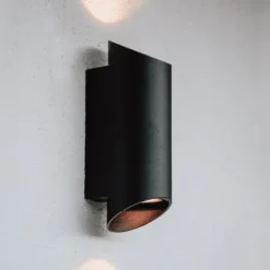 Namron Arya Round Vägglampa Dubbel GU10