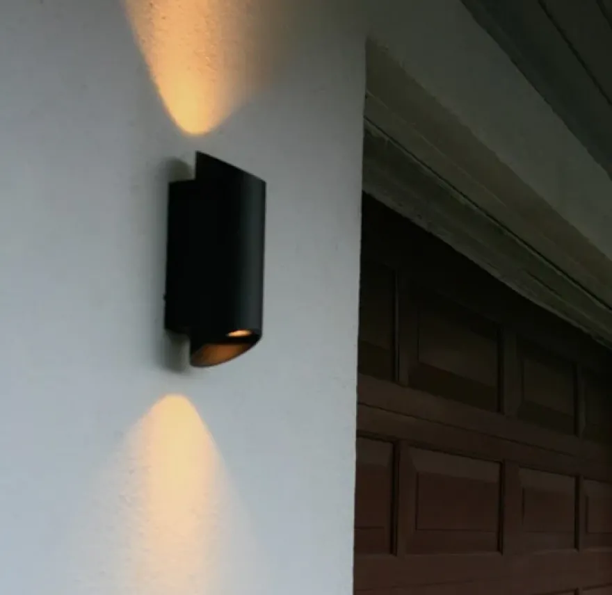 Namron Arya Round Vägglampa Dubbel GU10