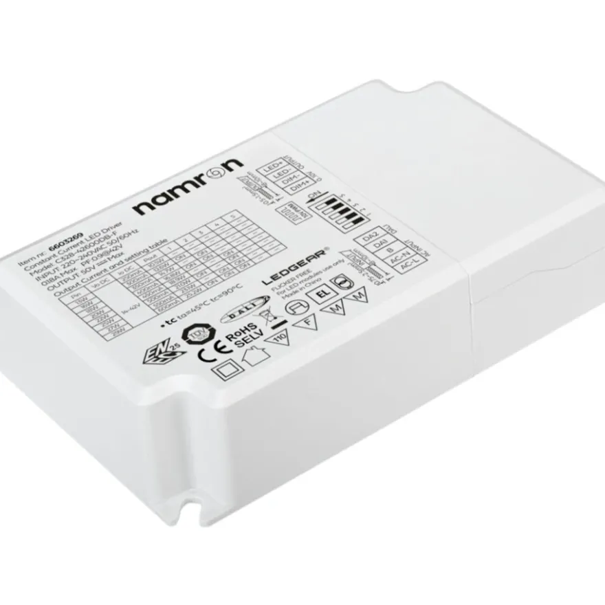 Namron Driver DALI 29W 250-600mA