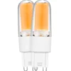 Namron G9 LED 3,3W 360lm 2700K Dim 2-pack