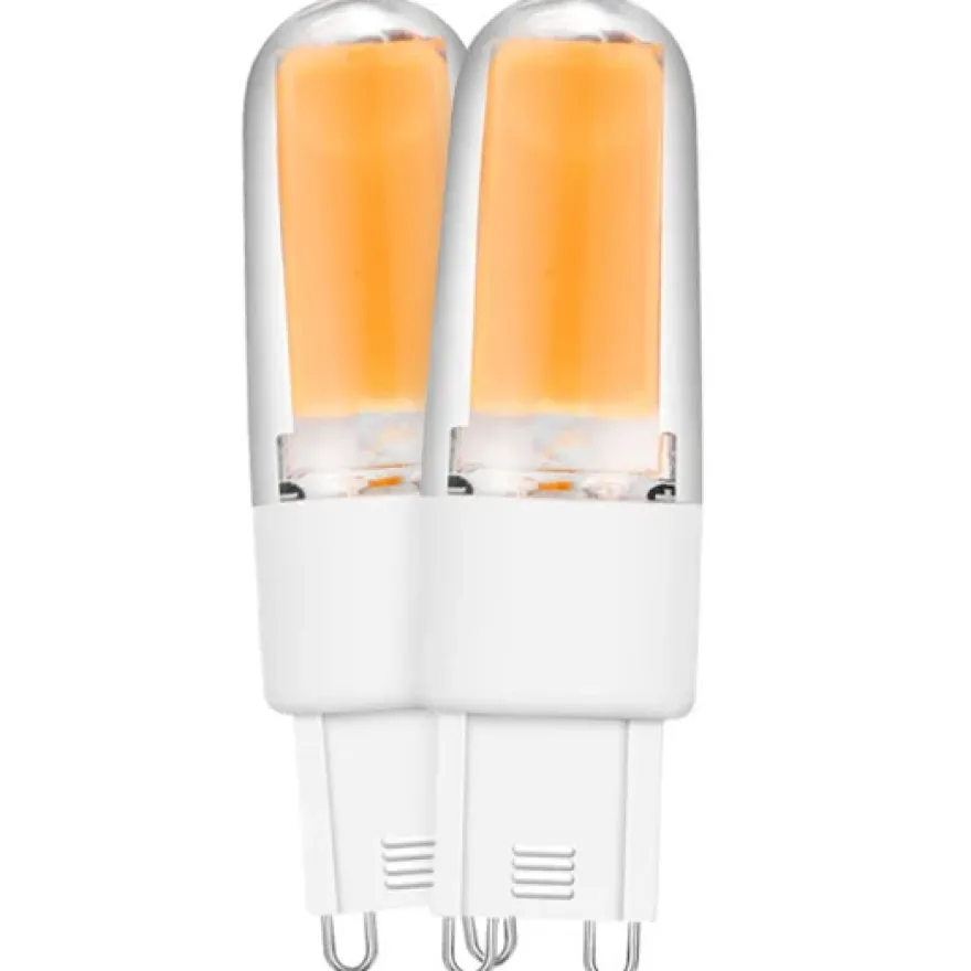 Namron G9 LED 3,3W 360lm 2700K Dim 2-pack