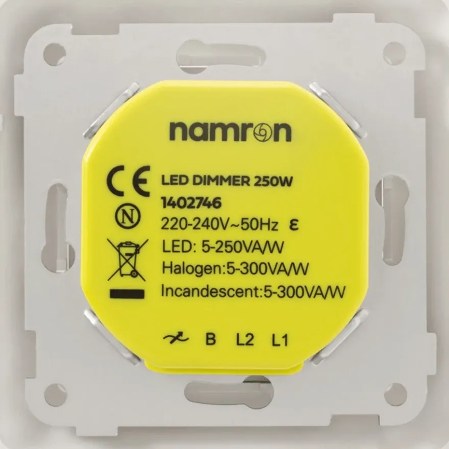 Namron LED Dimmer 250W 1-pol
