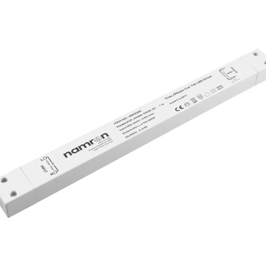 Namron LED Driver Tunable White 24V 100W
