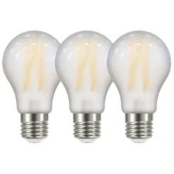 Namron LED Frostad Normal 3,8W E27 806lm 2700K 3-pack