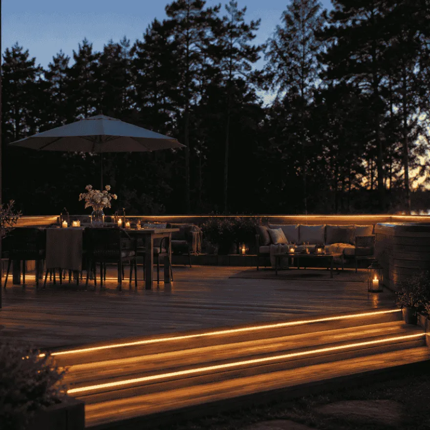 Namron LED strip COB 20m UL 2700K IP67 24V