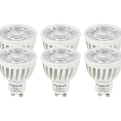Namron LED 6W GU10 2700K Dimbar 6-pack