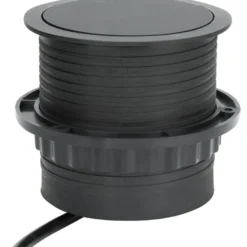 Namron Pop-Up Bordsmodul 3-vägsuttag 2xUSB
