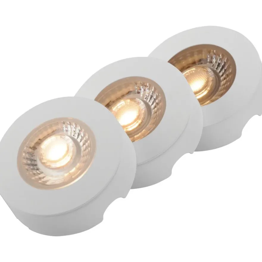 Namron Startpaket Skåpbelysning LED Spot 3W 3-pack