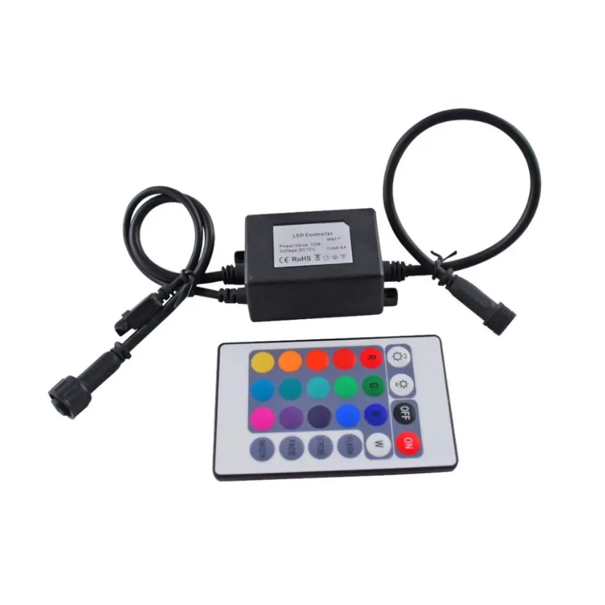 Namron Trädgård Controller IR RGBW 12V DC