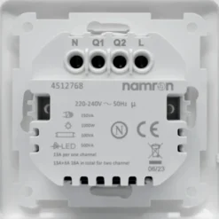 Namron Zigbee 2 Kanal 16A