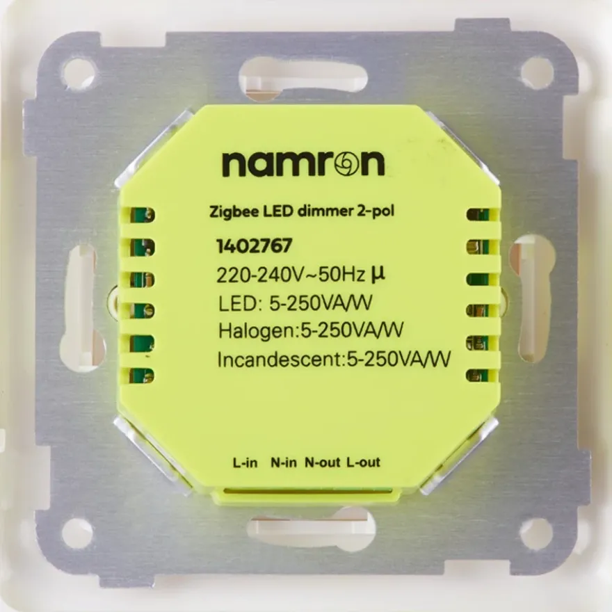 Namron Zigbee LED Dimmer 2-pol 250W