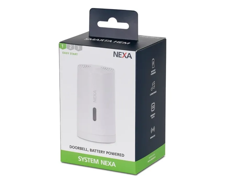 Nexa MLR-1992 Dörrklocka Trådlös Batteri