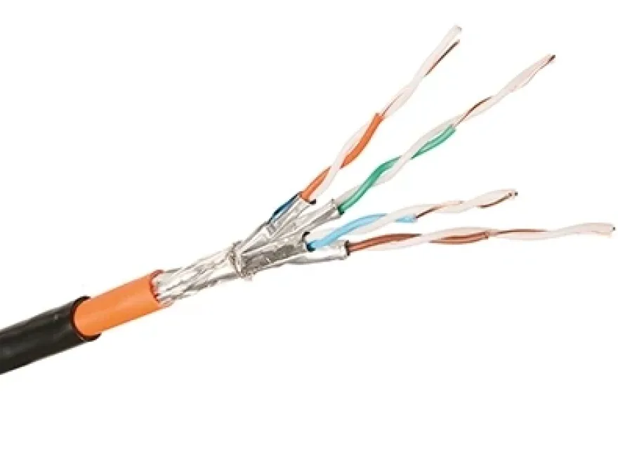 Nexans Nätverkskabel S/FTP Cat6A LSZH+PE Löpmeter