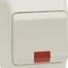 Nordic strömbrytare IP44 med lampa