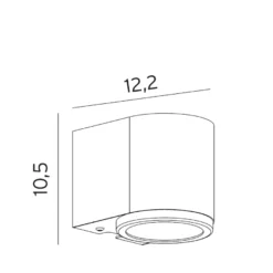 Norlys Mandal 1373 Nedljus LED