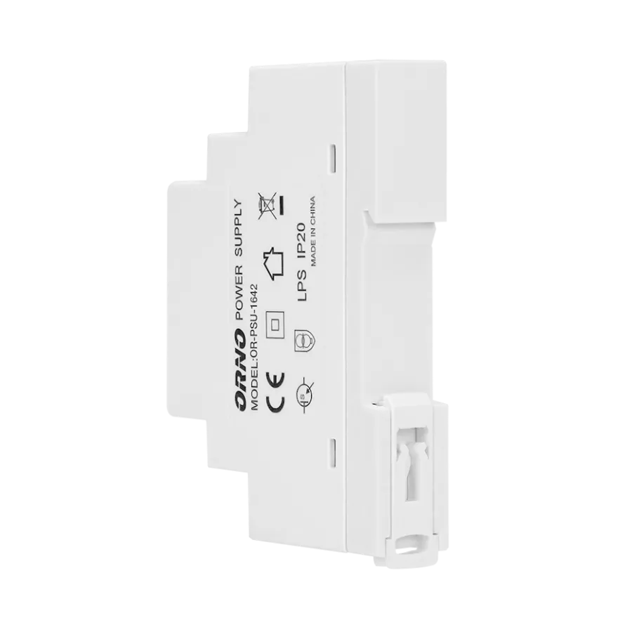 Nätadaptor 12V DC 1,25A 15W 1moduler