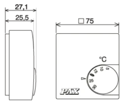 PAX Termostat 8155-1