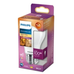 Philips LED Normal 10.5 W (100W) E27 Dim-To-Warm