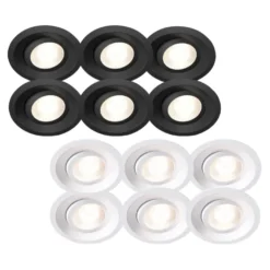 Plejd DWN-01-W Downlight Tilt 6-Pack