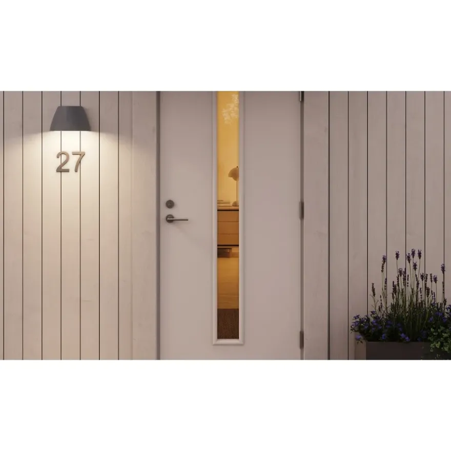 Plejd OUT-02-U Smart Vägglampa 2xUttag