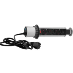 Pop-Up Bordsmodul 3-vägsuttag