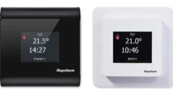 Raychem SENZ WIFI touch och swipe golvvärmetermostat