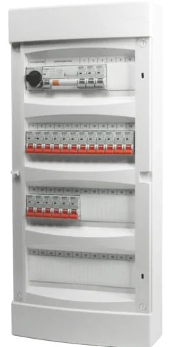 Rogy Förmonterad Central 4-radig 48 moduler IP40