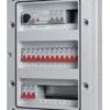 Rogy Förmonterad Central 3-radig 36 moduler IP65