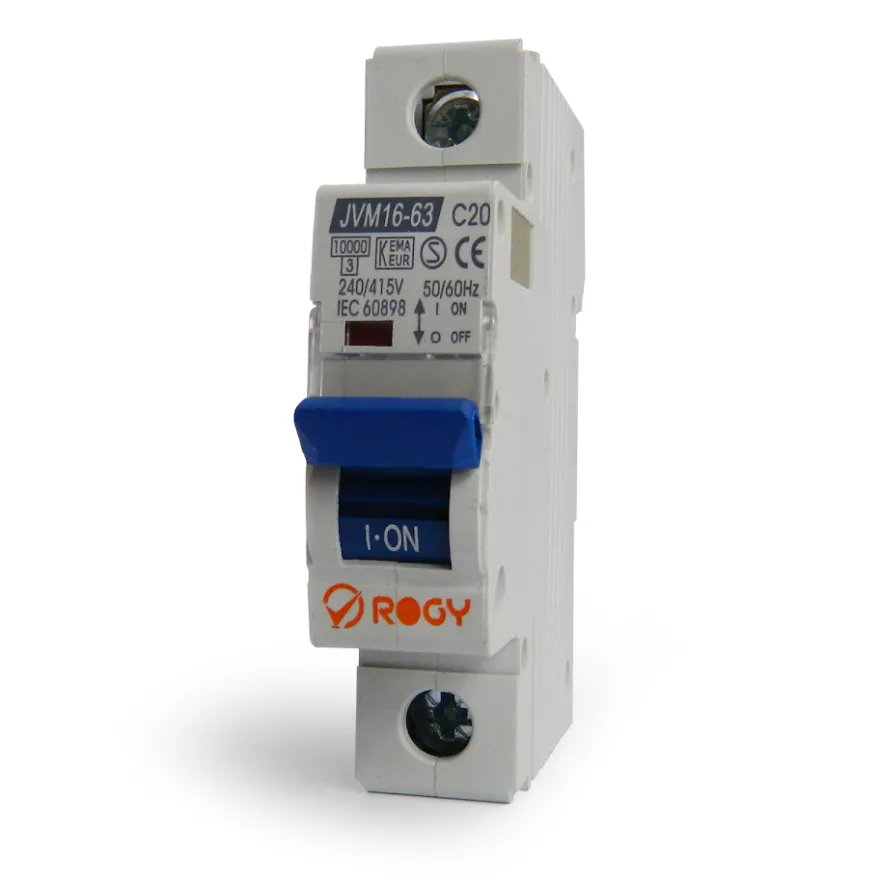 Rogy Minibrytare 1-pol C-typ 6-40A