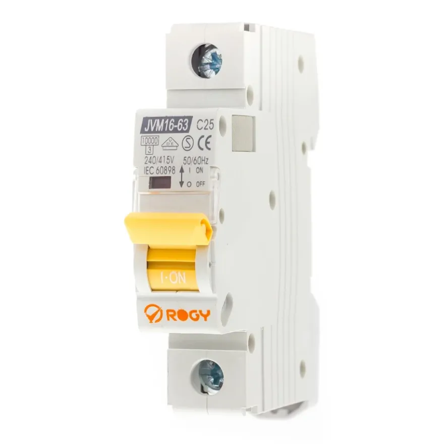 Rogy Minibrytare 1-pol C-typ 6-40A