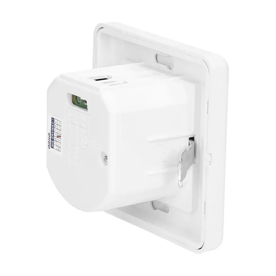Rörelsevakt PIR 160° IP20 med on/off