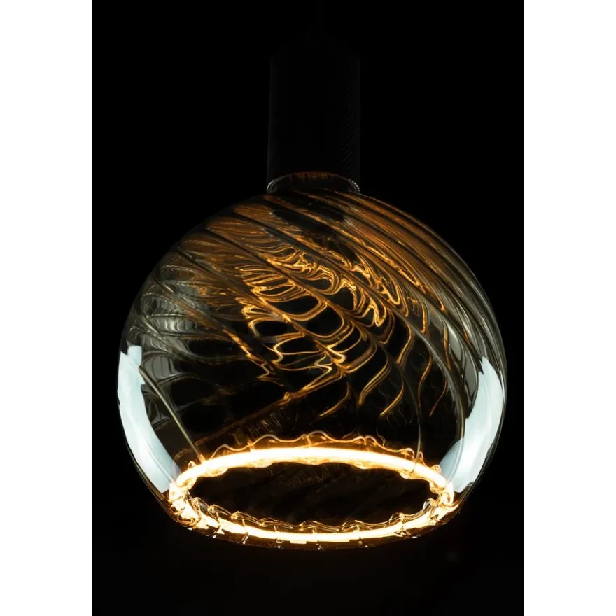 Segula LED Floating Globe 200 Twist Smokey Grey