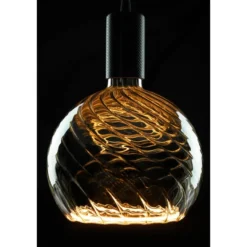 Segula LED Floating Globe 200 Twist Smokey Grey